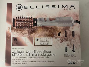 Spazzola capelli NUOVA Bellissim Imetec 5 in 1