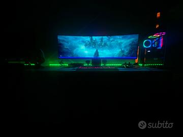 Monitor samsung odyssey 49 pollici