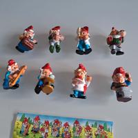 KINDER SORPRESA NANI ARTIGIANI 1992 + 1 CARTINA 