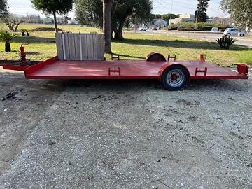 Rimorchio agricolo Pianale Rossi