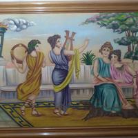 quadro in tela antico 