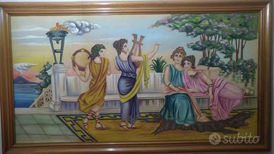 quadro in tela antico 