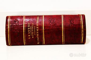 Roma Gialla - 4 Libri In Uno - Vintage Raro