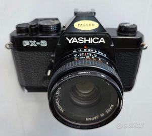 Yashica FX3 reflex completa di obiettivi 28-50-135