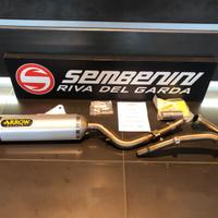 HONDA CRF 300 L ABS SCARICO COMPLETO ARROW