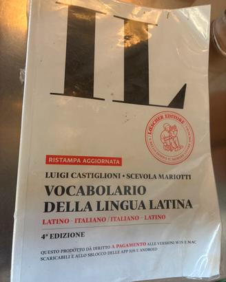 Vocabolario della lingua latina