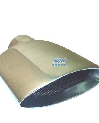 TERMINALE SCARICO UNIVERSALE IN ACCIAIO INOX