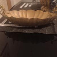 antico centrotavola in rame