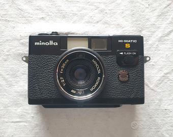 Minolta Hi-Matic S fotocamera compatta analogica