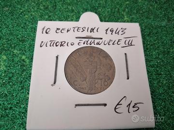 10 centesimi 1943 
