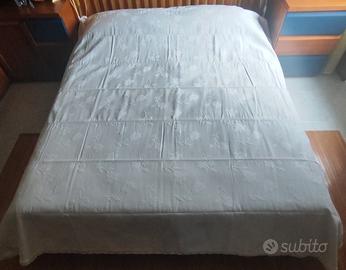 copriletto matrimoniale bianco