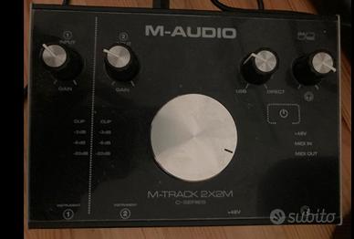 M-audio M Track 2x2M interfaccia audio Midi