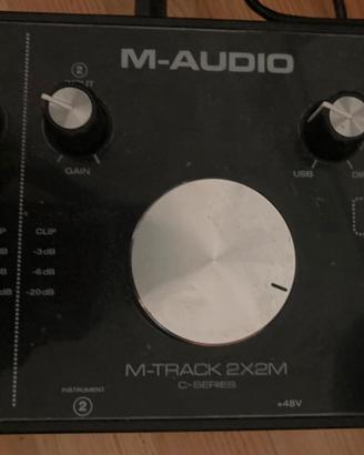 M-audio M Track 2x2M interfaccia audio Midi