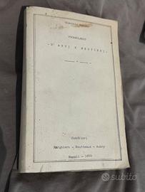 Vocabolario d'Arti e Mestieri (Napoli 1859)