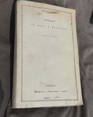 Vocabolario d'Arti e Mestieri (Napoli 1859)