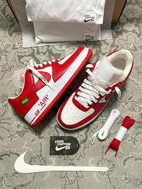 Air Force Low Red x Louis Vuitton 42,5