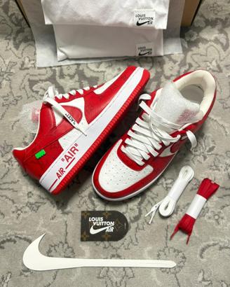 Air Force Low Red x Louis Vuitton 42,5