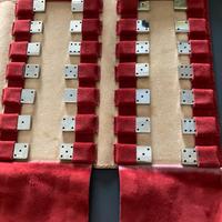 Gioco domino in metallo