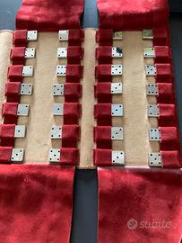 Gioco domino in metallo