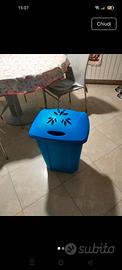 Bidone plastica 