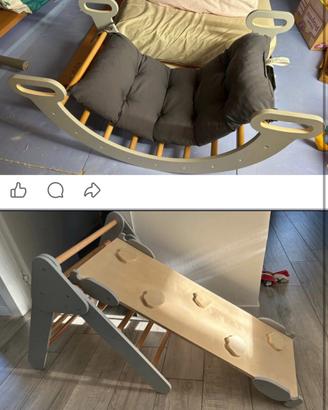 Arco montessori con cuscino
