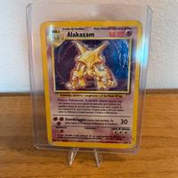 Carta Pokemon Alakazam  1/102 Holo IT rarità