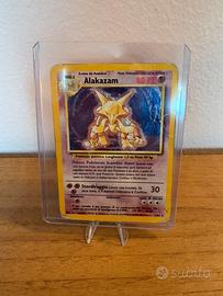Carta Pokemon Alakazam  1/102 Holo IT rarità