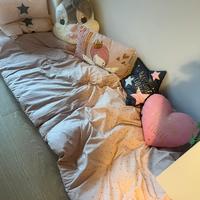 Materasso d’arredo con cuscini