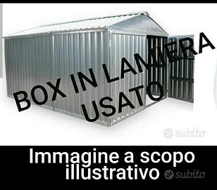 box in lamiera usato