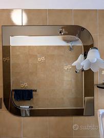 Specchio da bagno vintage