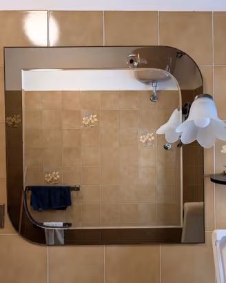 Specchio da bagno vintage