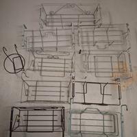 Porta vaschette da balcone-ringhiera