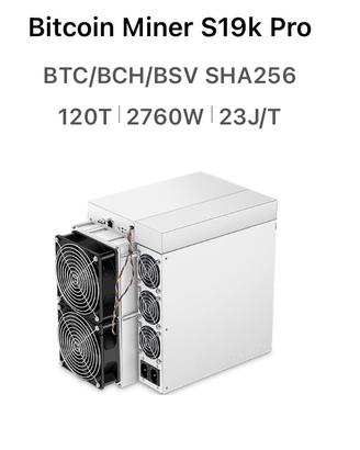 Bitmain Antminer S19 K Pro 120 TH/s NUOVO