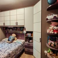 Cameretta a ponte con cabina armadio 