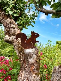 Scoiattolo in corten