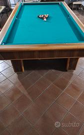 Tavolo da biliardo a 6 buche