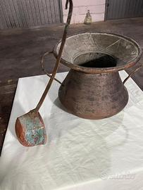 Conca e mestola vintage