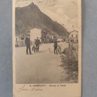 Cartolina d'epoca S.Ambrogio 1915