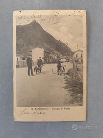 Cartolina d'epoca S.Ambrogio 1915