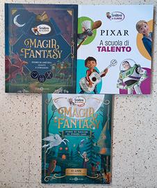 3 libri serie volumi scrittori di classe Conad