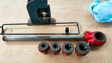 Filiera virax con morsa ferma tubi.