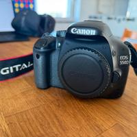 Reflex Canon EOS 550D efs 55-250 efs 18-55