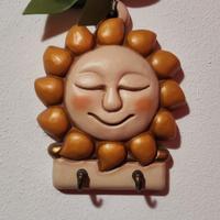 Formella sole Thun appendi chiavi/strofinacci