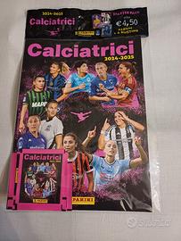 Calciatrici Panini album + Card  Nuovi e imballate