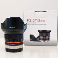Samyang 12mm f/2.0 NCS obiettivo per Fujifilm X