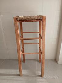 SGABELLO ALTO LEGNO 