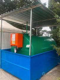 CISTERNA SERBATOIO CARBURANTE 3000 LITRI