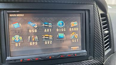 Autoradio doppio DIN Macrom M-DVD5542R decoder TV