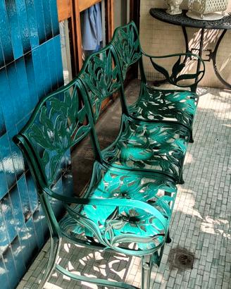 Panchina metallo cm. 150. 