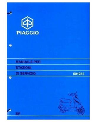 Manuale stazioni servizio Piaggio Zip